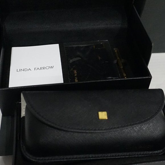 NEW LINDA FARROW GIFT BOX SUNGLASSES CASE, GIFT BOX - Picture 8 of 8